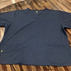 Women’s Navy scrub top